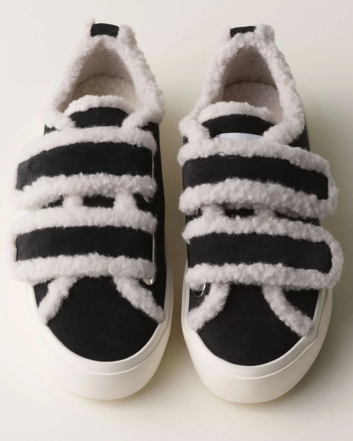 Low Shearling Sneakers