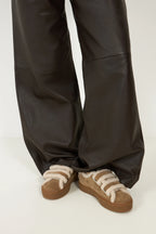 Low Shearling Sneakers